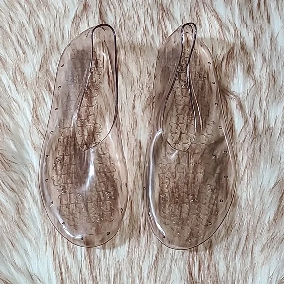 NWT SKIMS Jelly Shoe Size M Clay - Picture 3 of 14